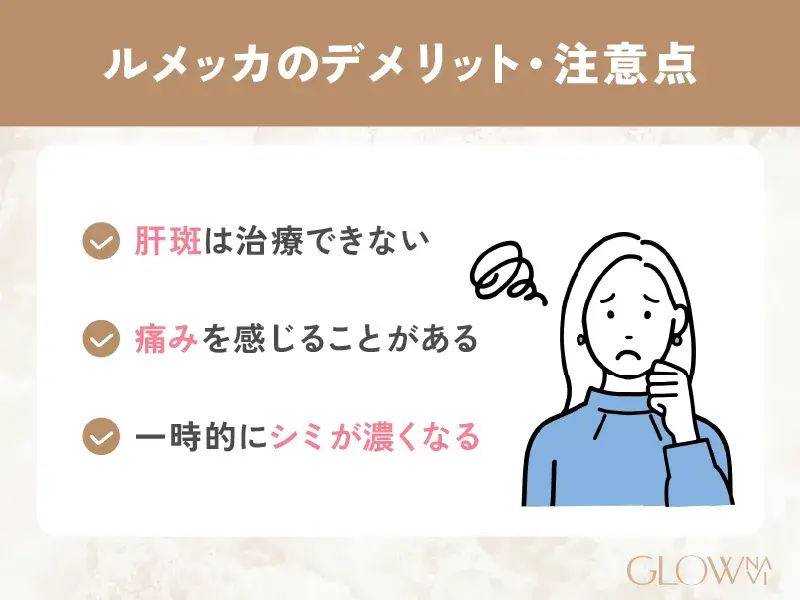 ルメッカのデメリット・注意点