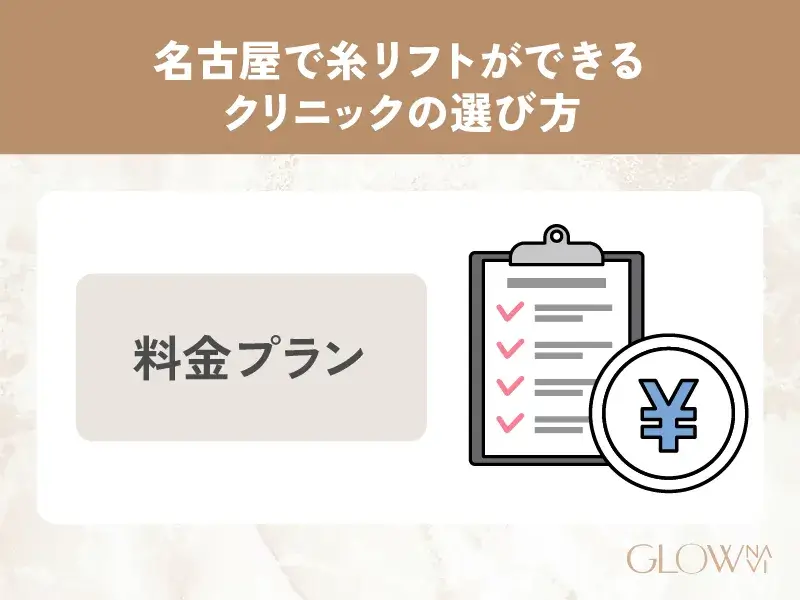 名古屋院の料金プランで選ぶ