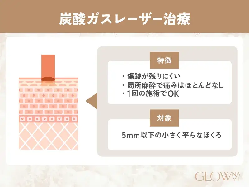 ほくろ除去　おすすめ