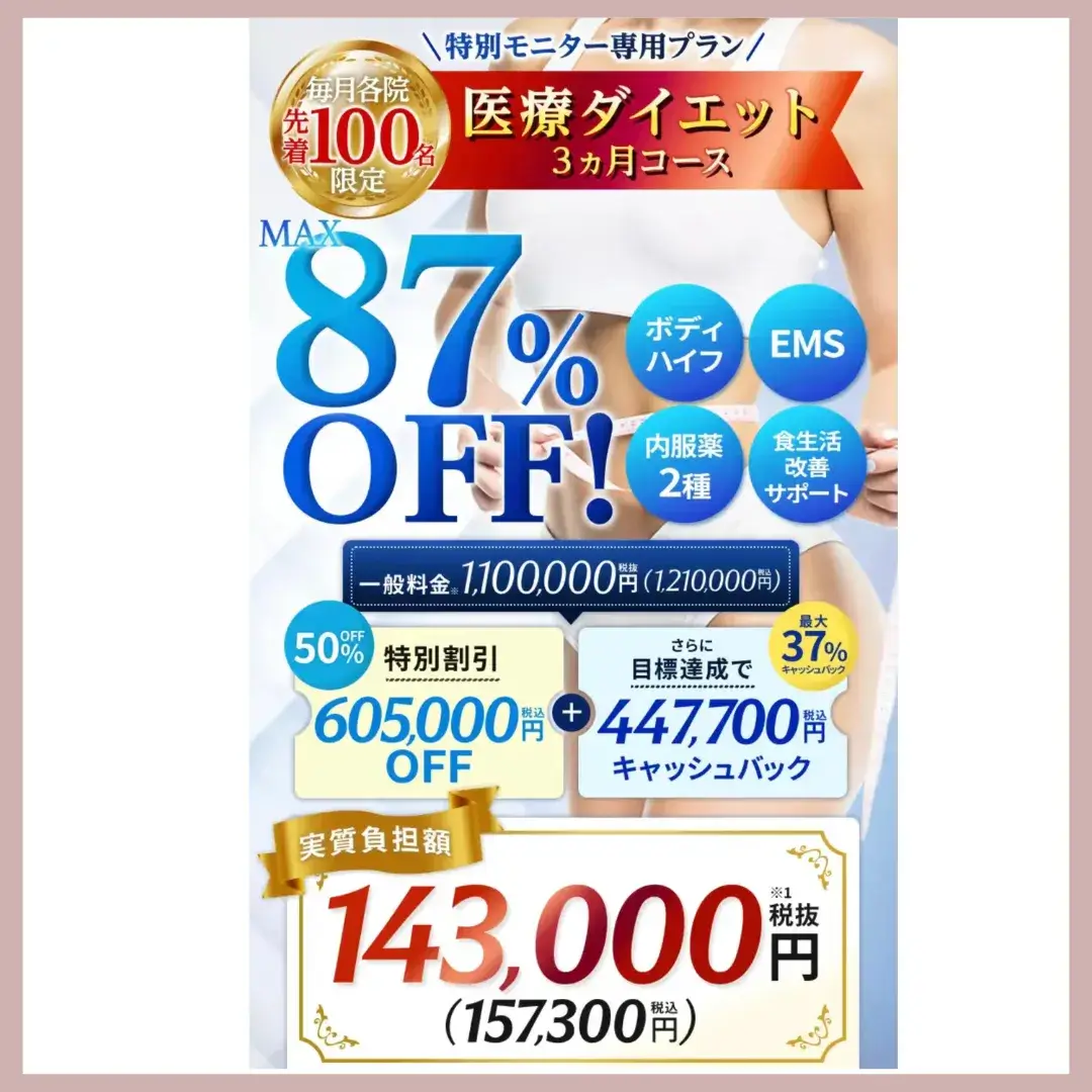 エミナルクリニック 医療痩身