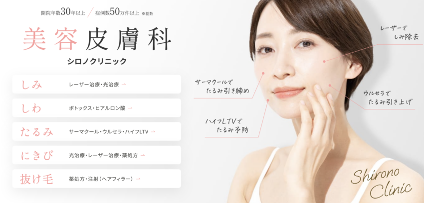 シロノクリニックの満足度