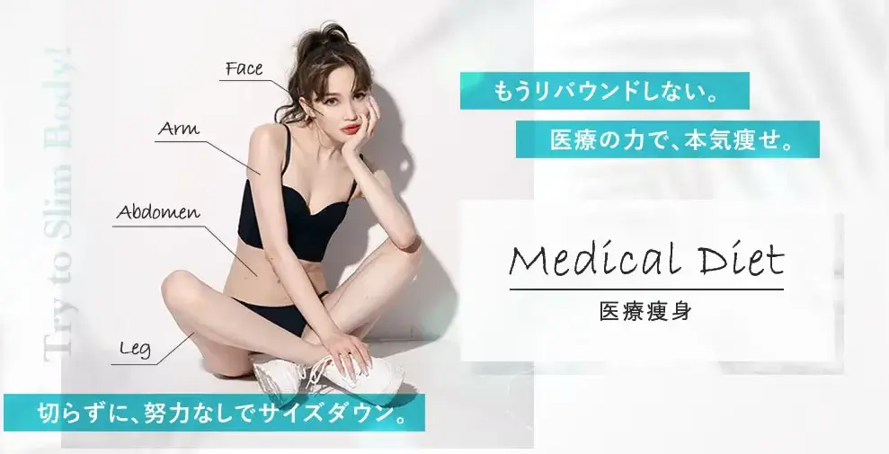 湘南美容クリニック　医療痩身　LP画像