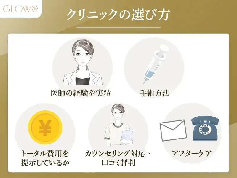 大阪で豊胸手術をする時のクリニックの選び方