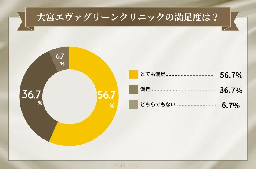 大宮エヴァグリーンクリニック 満足度